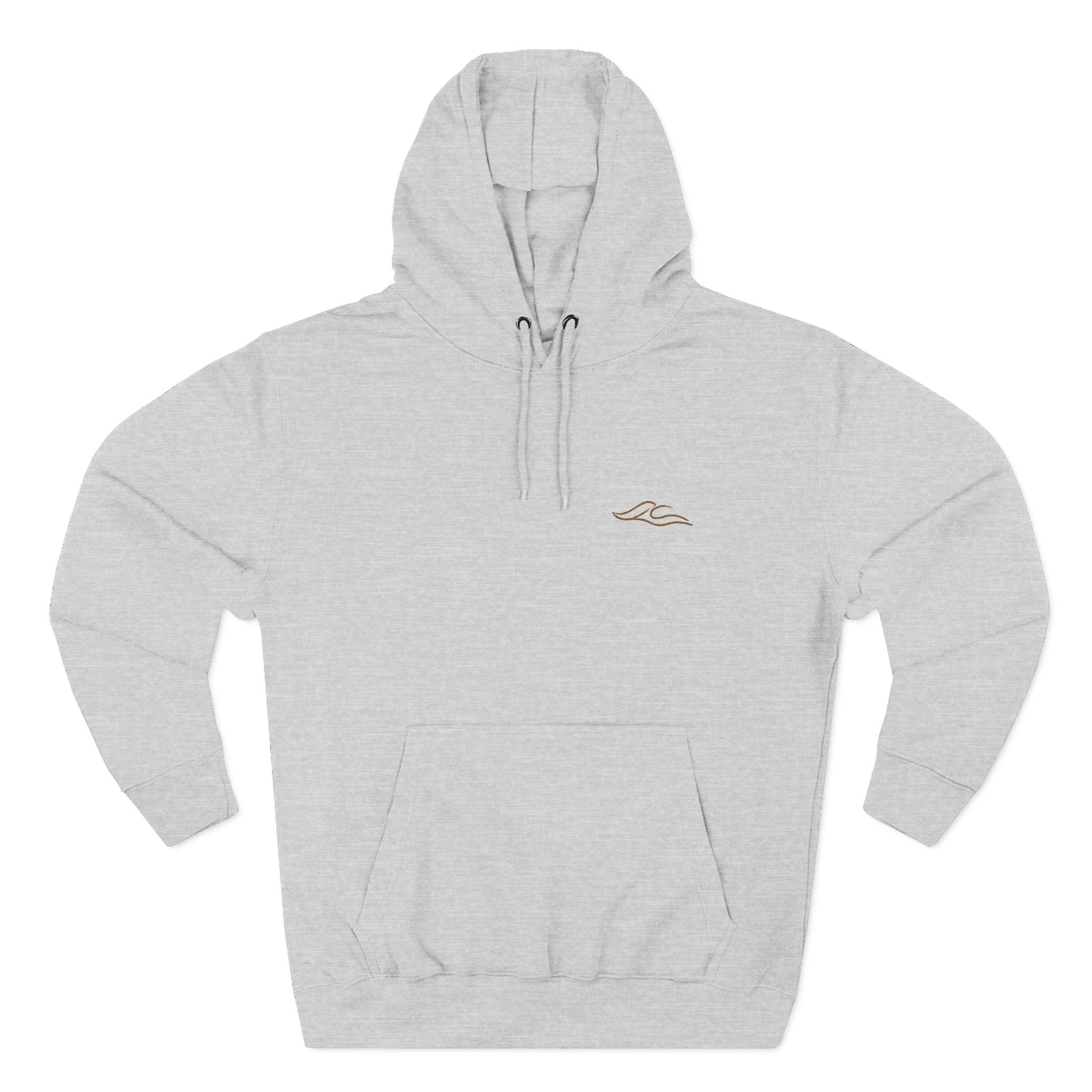 Fleece Hoodie Stay Cozy and Stylish Soft Hand-Feel Comfortable Size True to Fit Printify