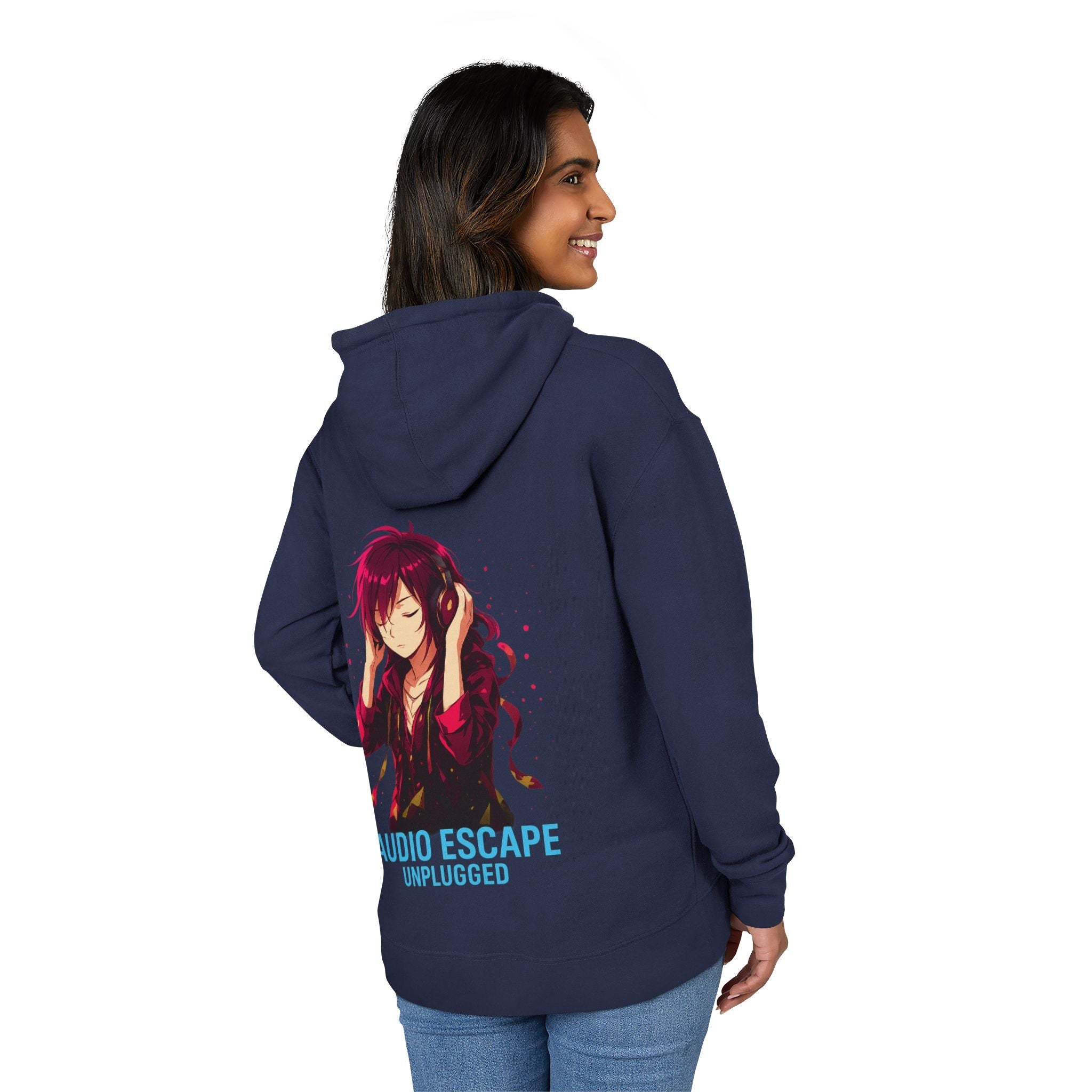 French Terry Hoodie - Comfort and Style for Music Lovers and Casual Outings Printify