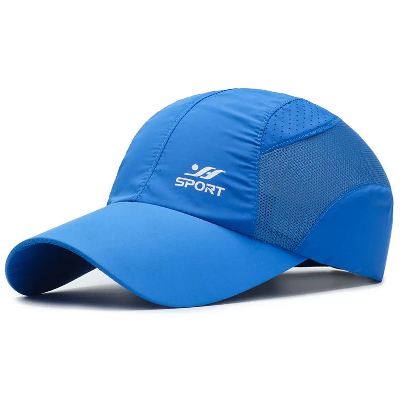 Stay Protected in Style: UV Protection Baseball Cap with Quick-Drying Soft Top, Breathable Strapback for Hiking, Fishing & Outdo Econic Blanks