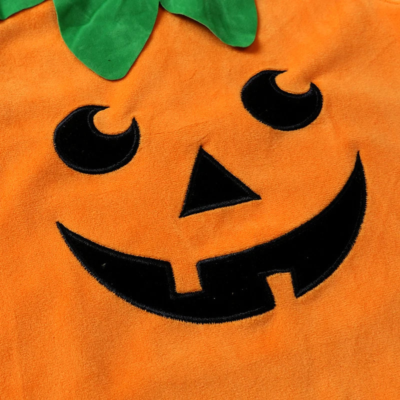 2025 Baby Halloween Rompers Infant Pumpkin Costume Newborn Cosplay 3pcs Onesie Suit New BornParty Clothing Suit Econic Blanks