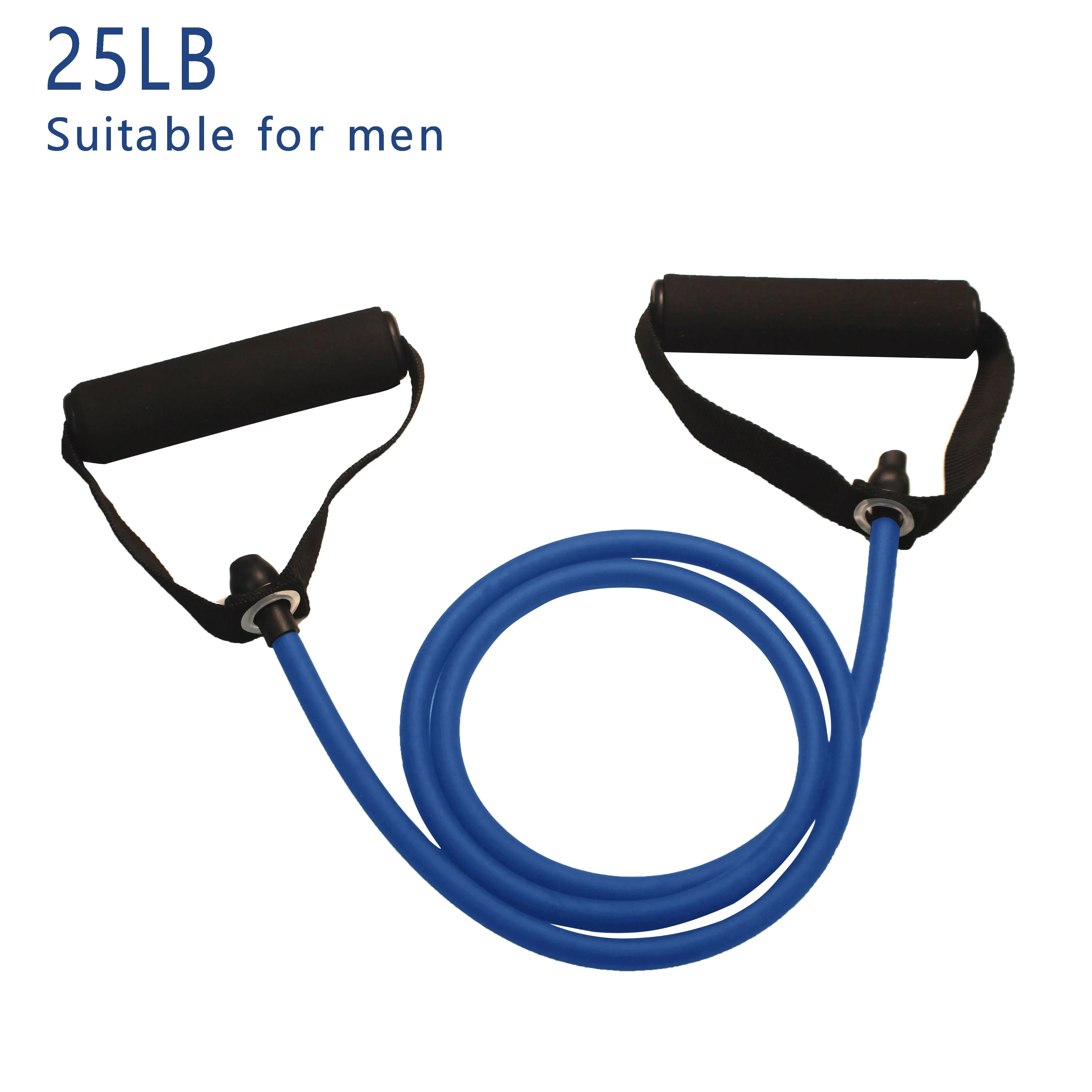 Resistance Bands With Handles, Exercise Bands, Workout Bands With Handles For Men Women, Strength Training Equipment At Home Econic Blanks