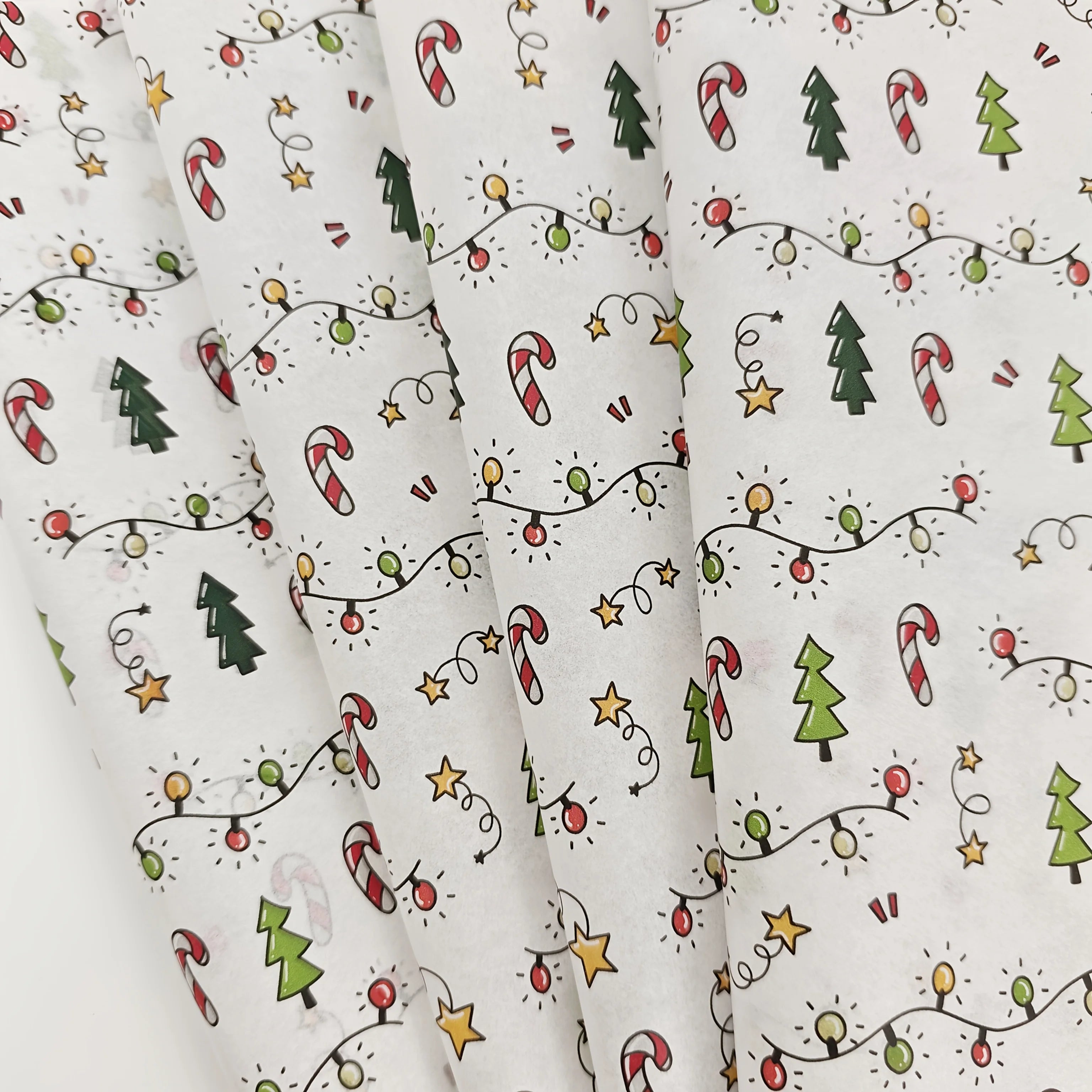 10/20 Sheets of Christmas Lantern Pattern Tissue Paper, 20*14inch Gift Wrapping Paper, Suitable for Christmas, Winter, Thanksgiving, Birthday Gift Wrapping, Bouquet Filling and Party Gift Wrapping, Best for Christmas, Perfect Econic Blanks