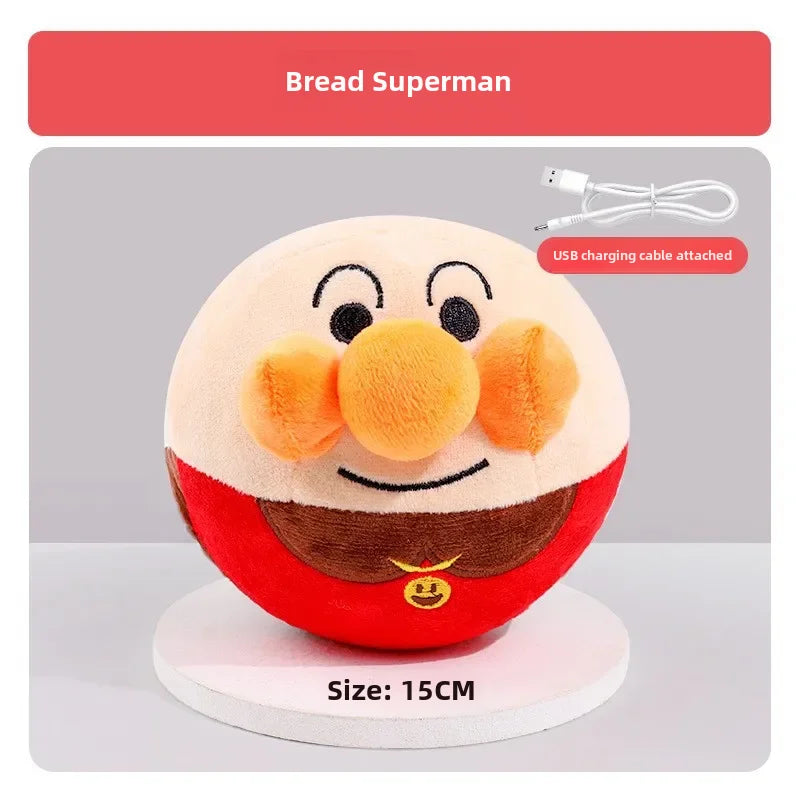 New Dog Toys Interactive Puzzle Electric Plush Jumping Ball USB Rechargeable Clown Cartoon Dog Training Toy Piggy Pet Product Econic Blanks