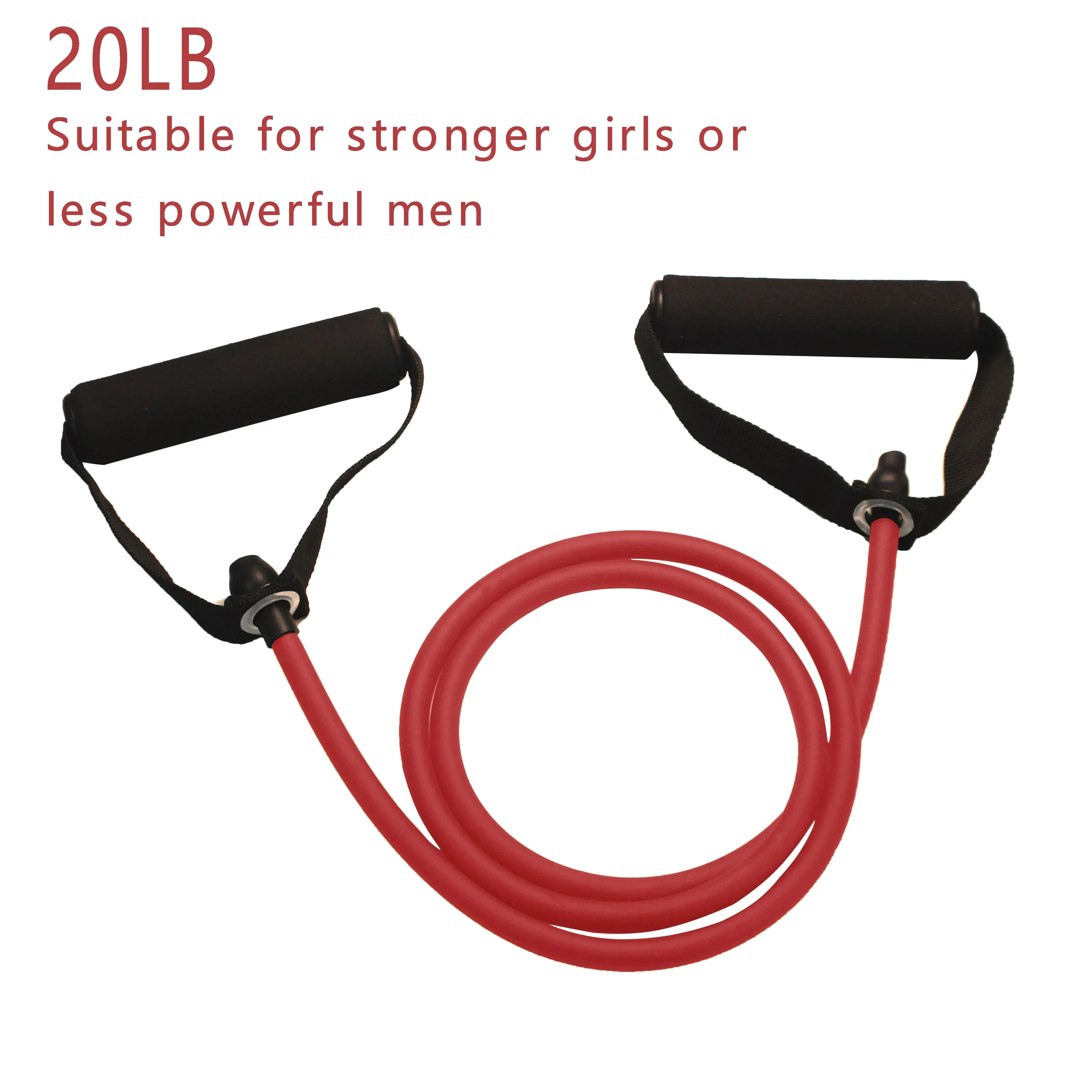 Resistance Bands With Handles, Exercise Bands, Workout Bands With Handles For Men Women, Strength Training Equipment At Home Econic Blanks