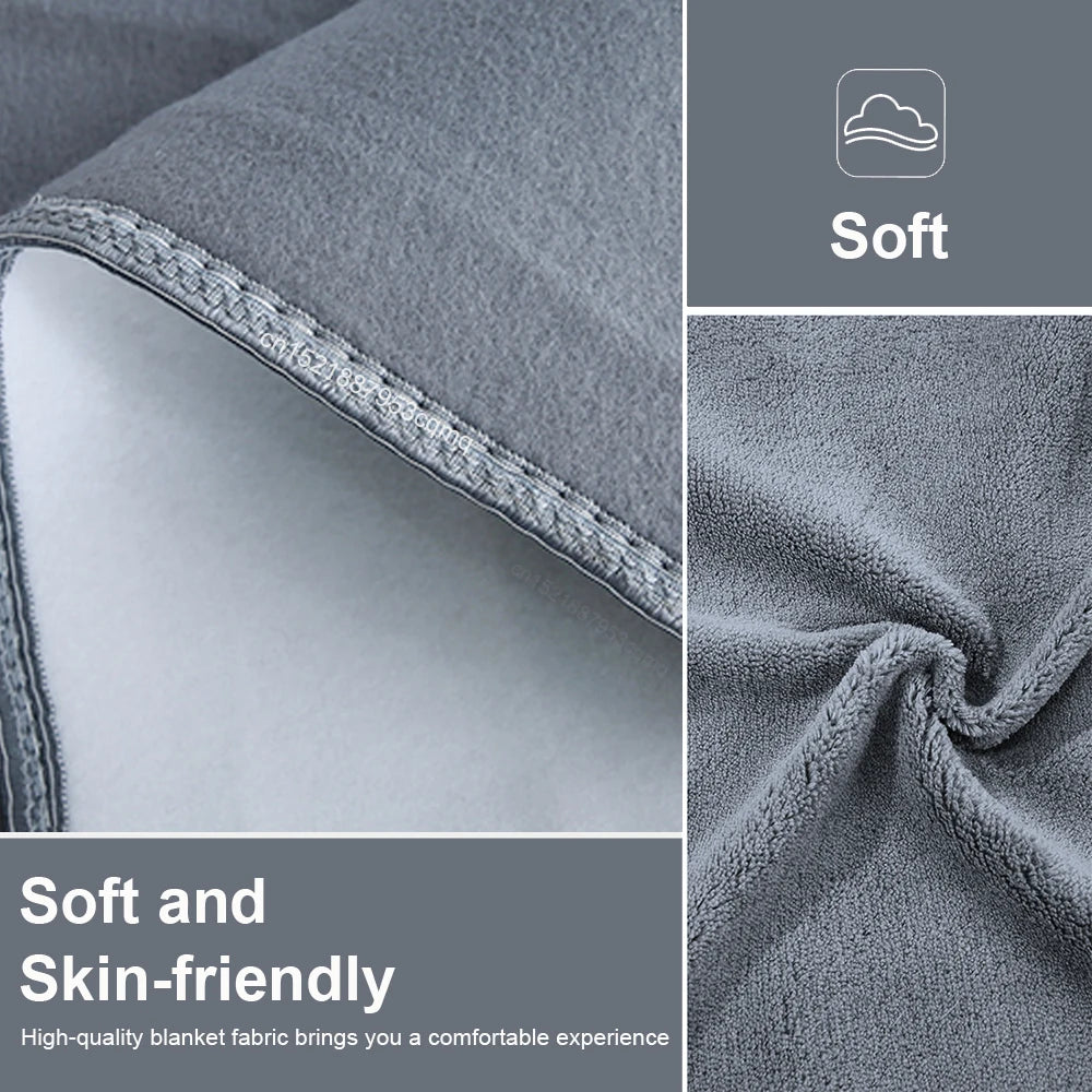 Electric Heating Blanket Automatic Thermostat Double Body Warmer Bed Mattress EU Plug 220V Electric Heated Carpets Mat Pad Econic Blanks