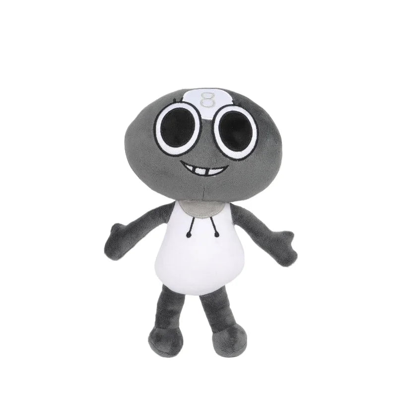 35cm Dandy's World Plush Cute Dandy World Scrap Stuffed Horror Game Goob Pebble Plushie Soft Pillow Doll Children Gifts Doll Bir Econic Blanks