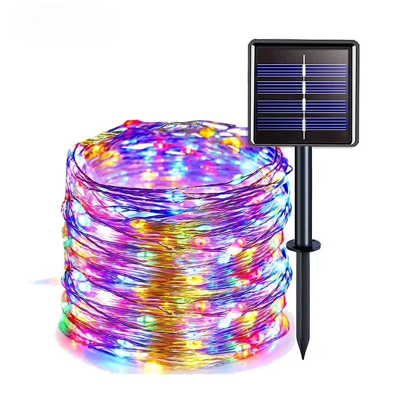 LED Solar Fairy String Lights – Waterproof Outdoor Garden Lights Econic Blanks