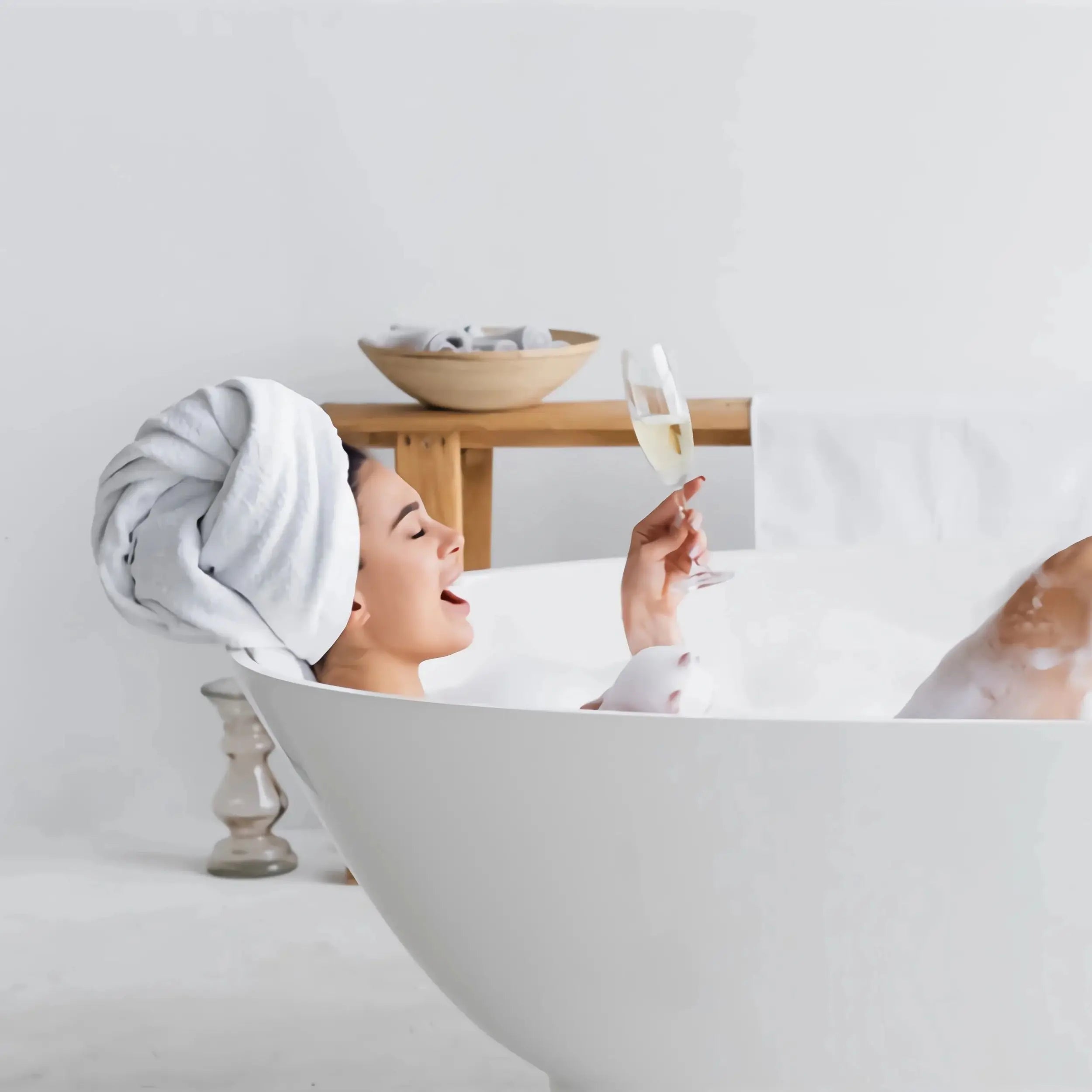 Towel Dry Hair Cap Microfiber Hair Drying Wrap Strong Water Absorbent Triangle Shower Hat Econic Blanks