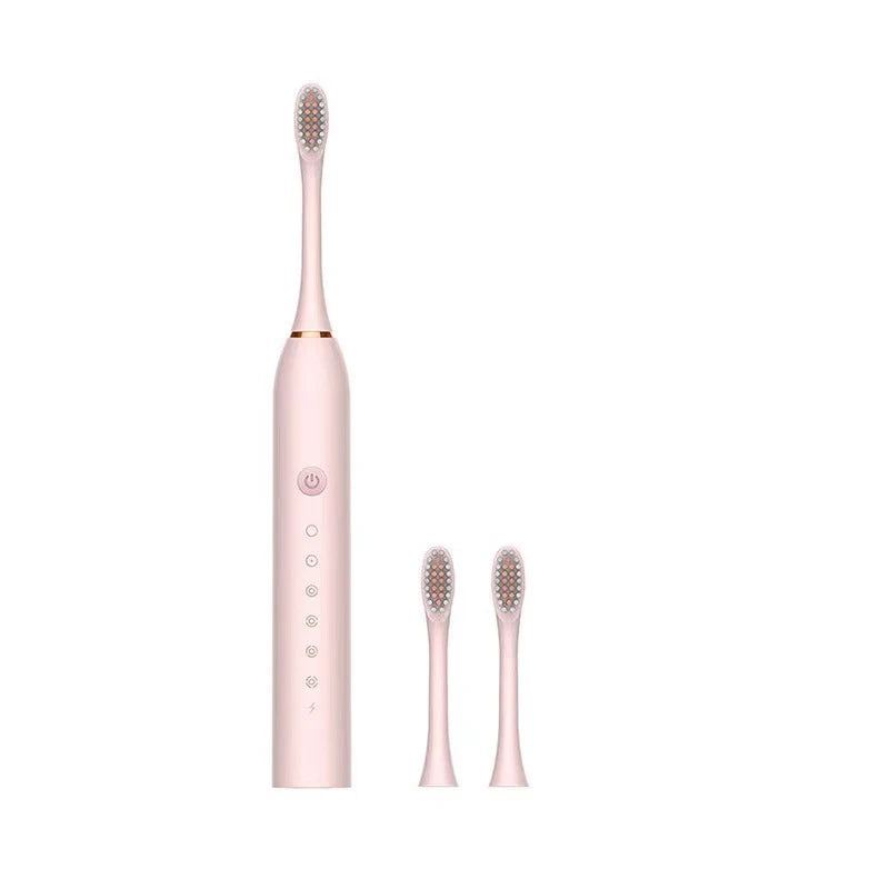 Sonic Electric Toothbrush for Adults IPX7 Waterproof DuPont Brush Head USB Rechargeable High Frequency Cleaning 6 Cleaning Modes Econic Blanks