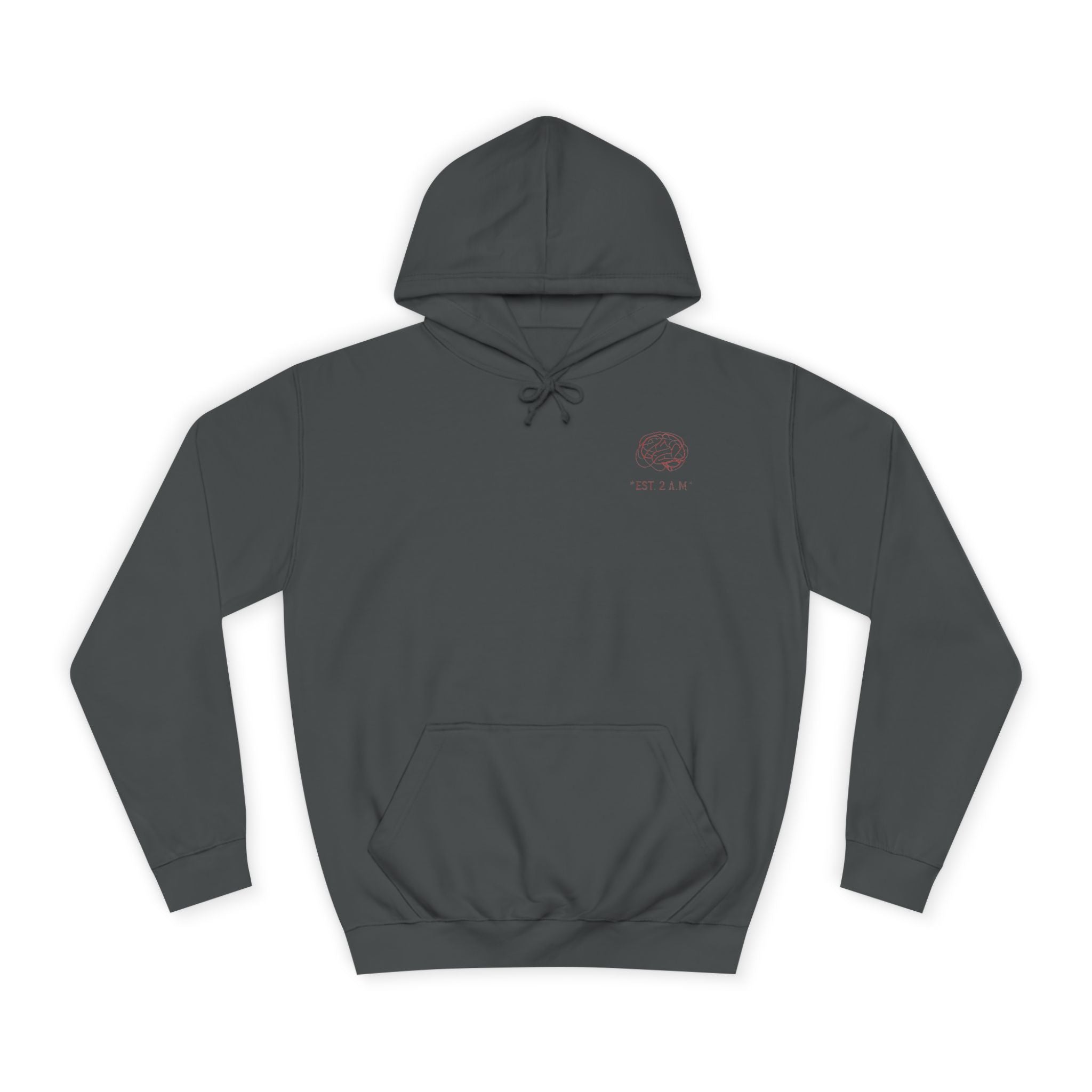 Unisex Overthinking Club Hoodie | Cozy College Gear, Thoughtful Gift for Students, Casual Wear, Relaxed Style, Brainy Humor Apparel Printify