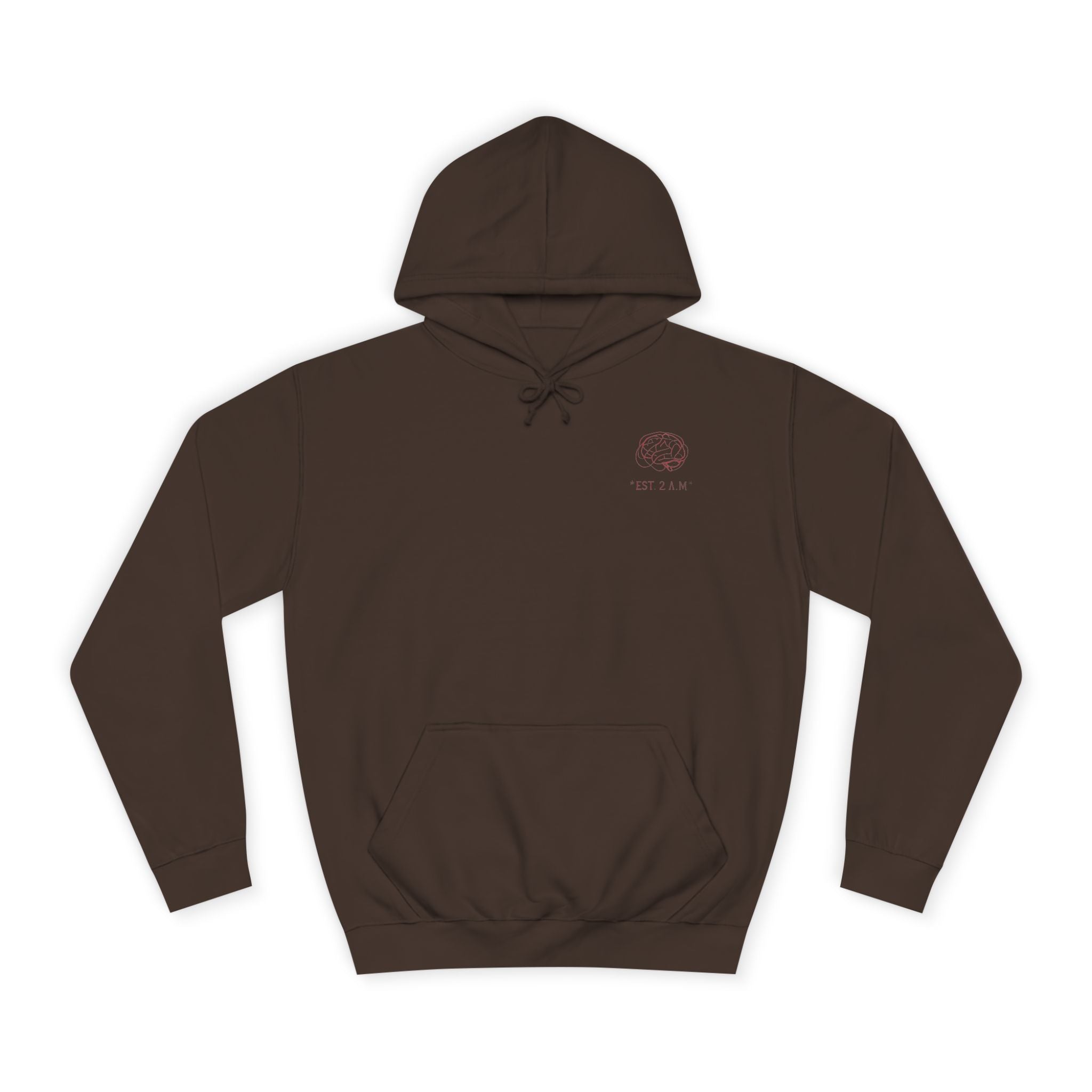Unisex Overthinking Club Hoodie | Cozy College Gear, Thoughtful Gift for Students, Casual Wear, Relaxed Style, Brainy Humor Apparel Printify