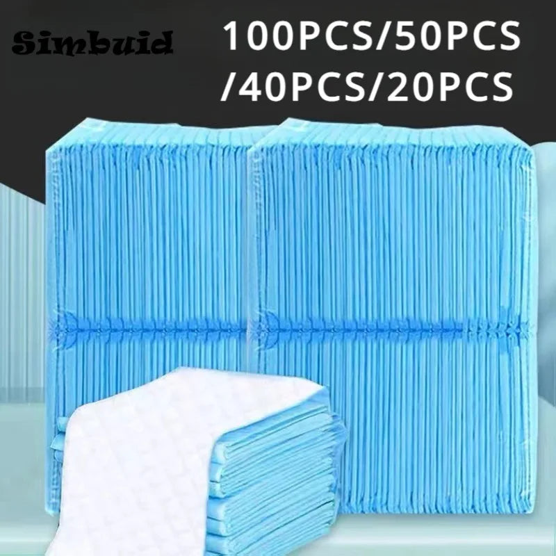 Super Absorbent Pet Diaper Dog Training Pee Pads Disposable Healthy Nappy Mat For Cats Dog Quick-dry Econic Blanks