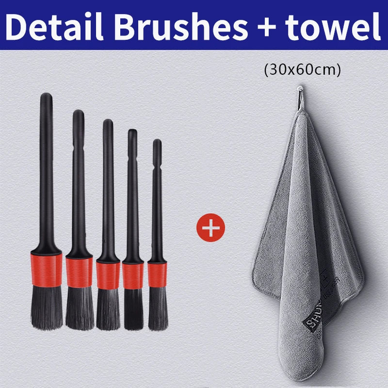 High-end Microfiber Auto Wash Towel Car Cleaning Drying Cloth Hemming Car Care Cloth Detailing Car Wash Towel Econic Blanks