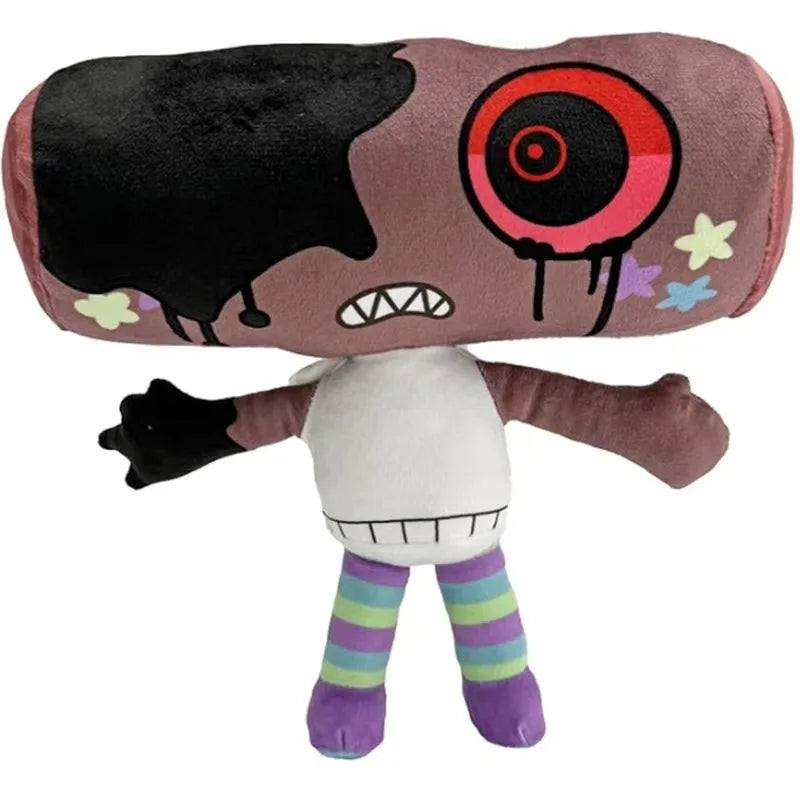 35cm Dandy's World Plush Cute Dandy World Scrap Stuffed Horror Game Goob Pebble Plushie Soft Pillow Doll Children Gifts Doll Bir Econic Blanks