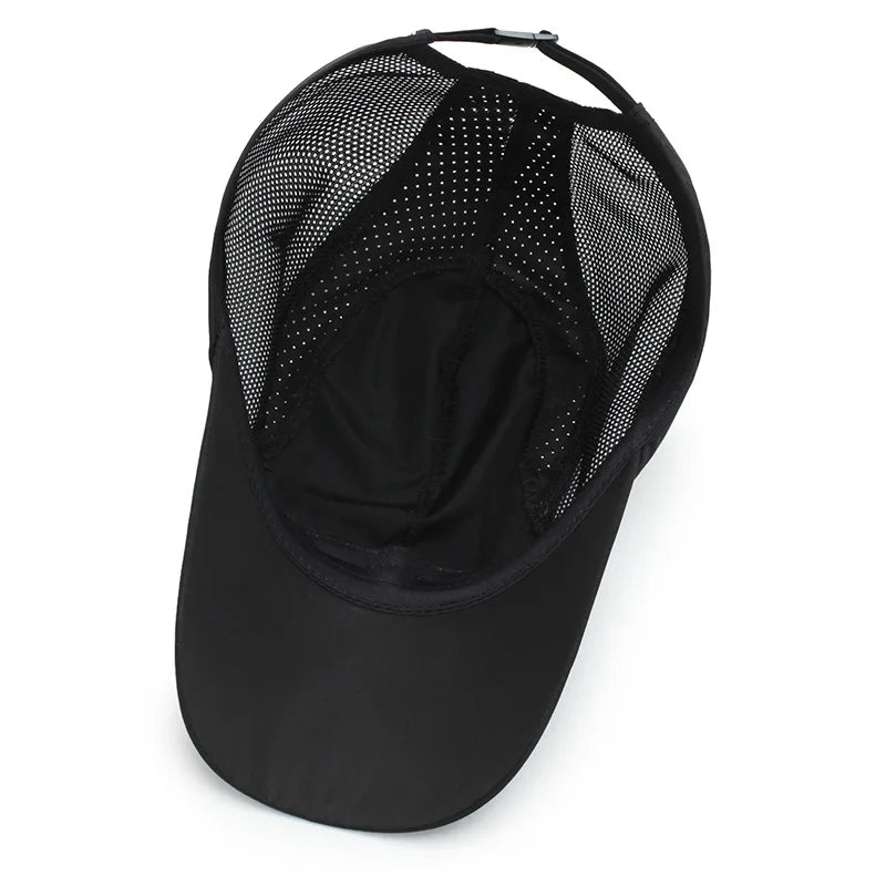 Stay Protected in Style: UV Protection Baseball Cap with Quick-Drying Soft Top, Breathable Strapback for Hiking, Fishing & Outdo Econic Blanks