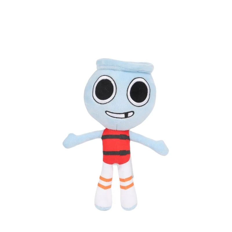 35cm Dandy's World Plush Cute Dandy World Scrap Stuffed Horror Game Goob Pebble Plushie Soft Pillow Doll Children Gifts Doll Bir Econic Blanks