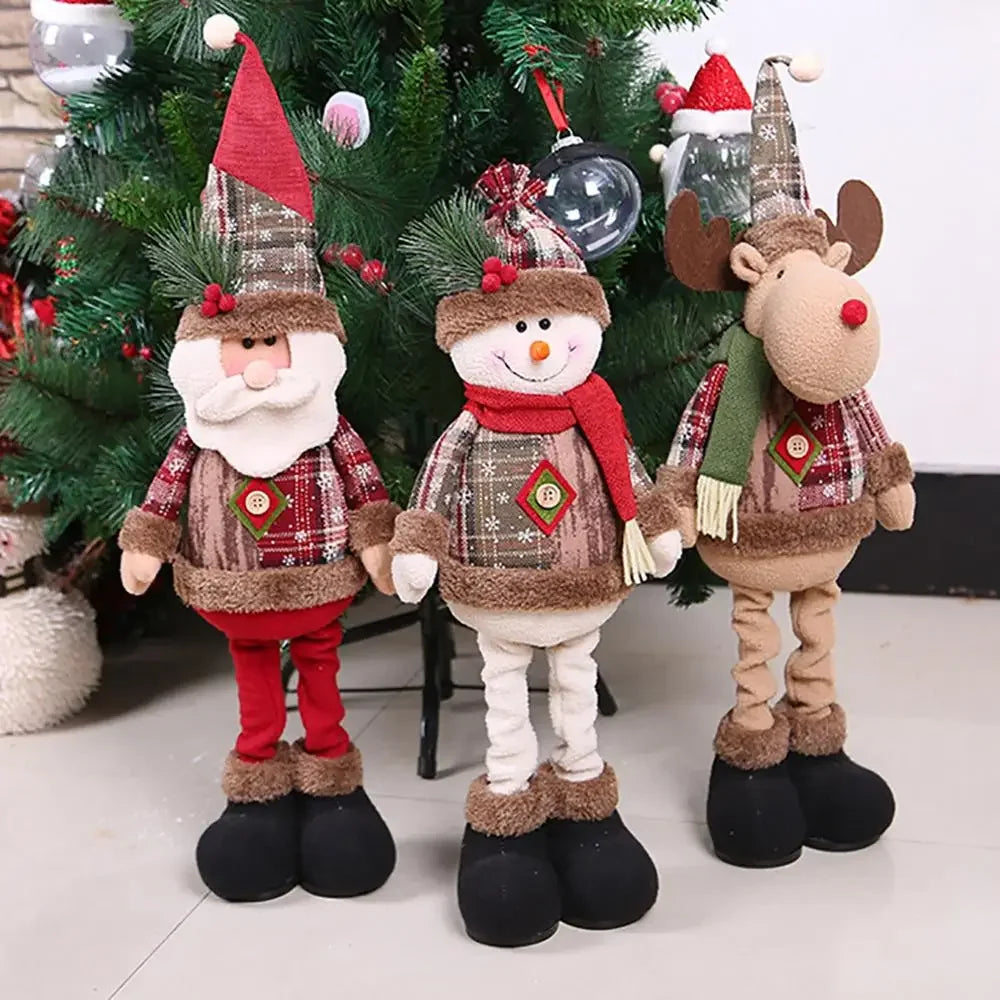 Christmas Santa Doll – Merry Xmas Home Decorations 2025 Econic Blanks