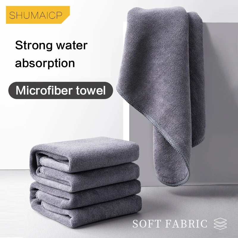 High-end Microfiber Auto Wash Towel Car Cleaning Drying Cloth Hemming Car Care Cloth Detailing Car Wash Towel Econic Blanks