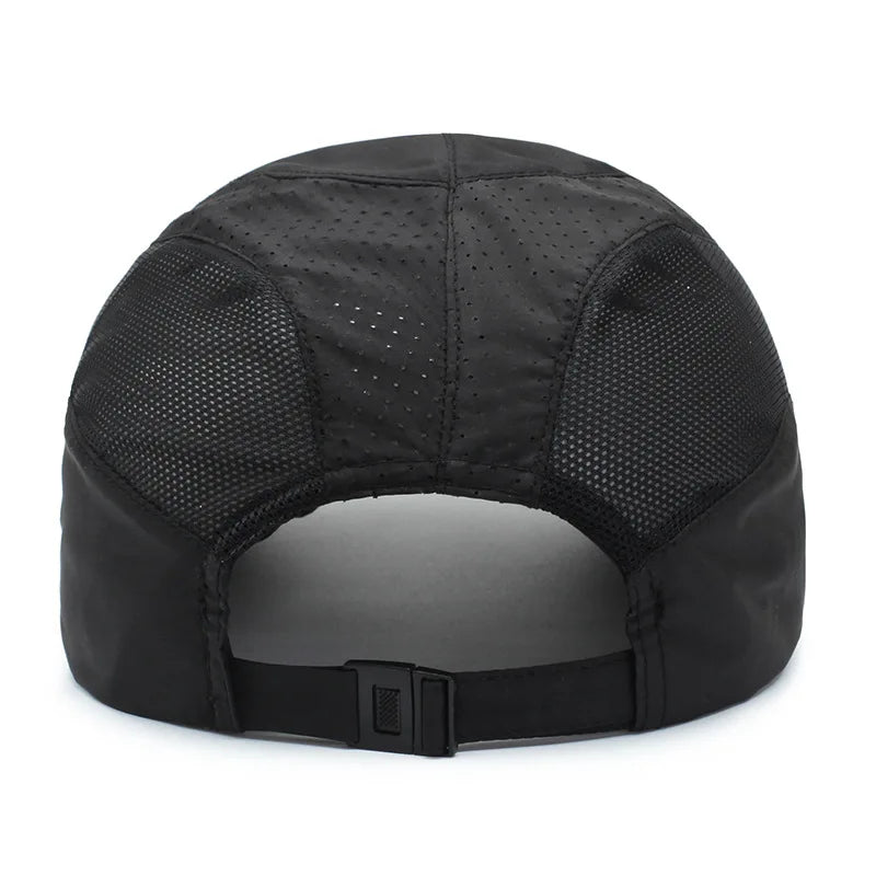 Stay Protected in Style: UV Protection Baseball Cap with Quick-Drying Soft Top, Breathable Strapback for Hiking, Fishing & Outdo Econic Blanks