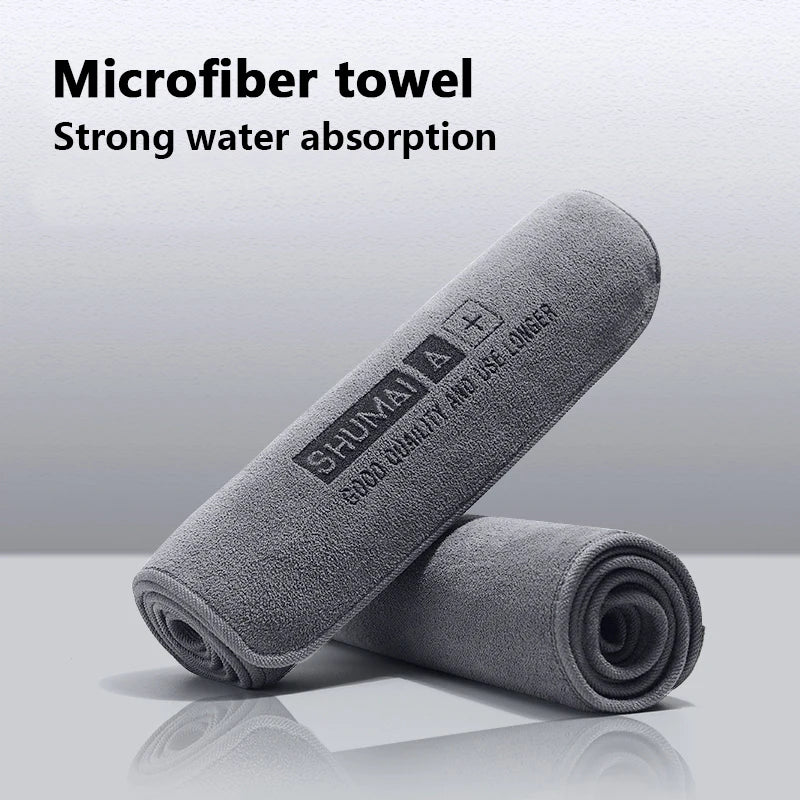 High-end Microfiber Auto Wash Towel Car Cleaning Drying Cloth Hemming Car Care Cloth Detailing Car Wash Towel Econic Blanks