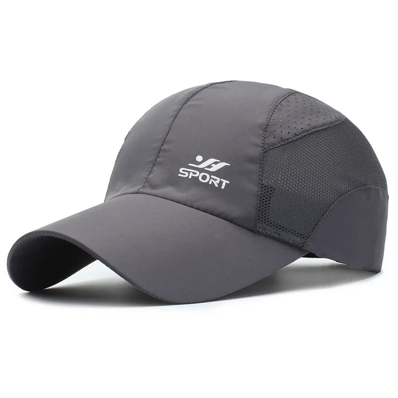 Stay Protected in Style: UV Protection Baseball Cap with Quick-Drying Soft Top, Breathable Strapback for Hiking, Fishing & Outdo Econic Blanks