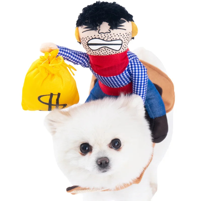 1PCS Halloween Dagger Pet Transformation Dress Festival Funny Knife Holding Dog Clothes Cat Standing Dress Pet Dress Up Econic Blanks