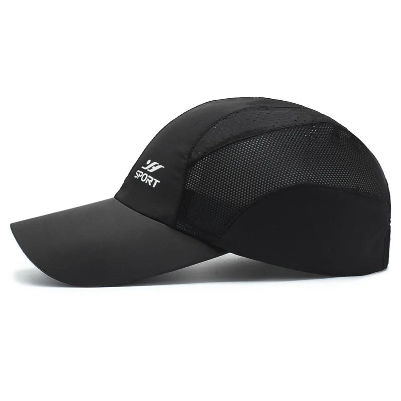 Stay Protected in Style: UV Protection Baseball Cap with Quick-Drying Soft Top, Breathable Strapback for Hiking, Fishing & Outdo Econic Blanks