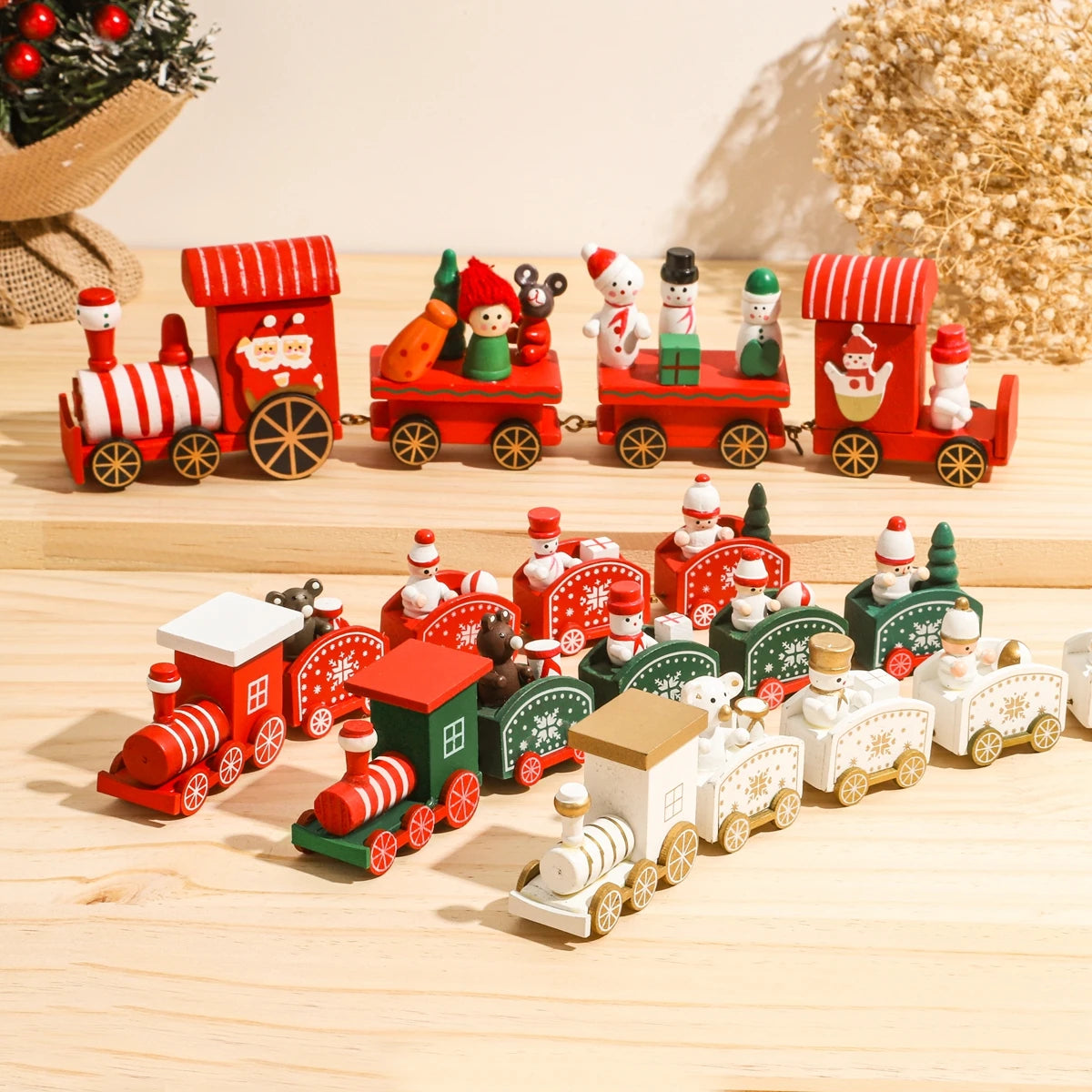 Christmas Train Merry Christmas Decorations For Home 2025 Cristmas Ornament Xmas Navidad Noel Gifts Happy New Year 2026 Gifts Econic Blanks