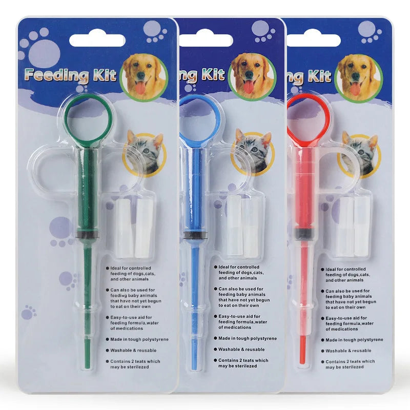 Pet feeding syringe safe and comfortable pet cat dog feeding medicine stick deworming liquid medicine syringe pet supplies Econic Blanks