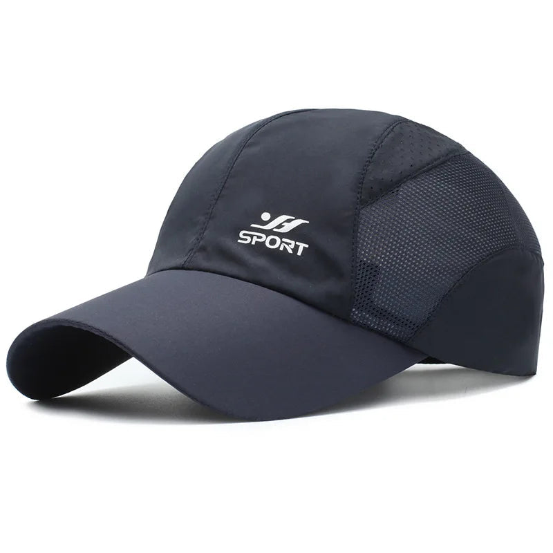 Stay Protected in Style: UV Protection Baseball Cap with Quick-Drying Soft Top, Breathable Strapback for Hiking, Fishing & Outdo Econic Blanks